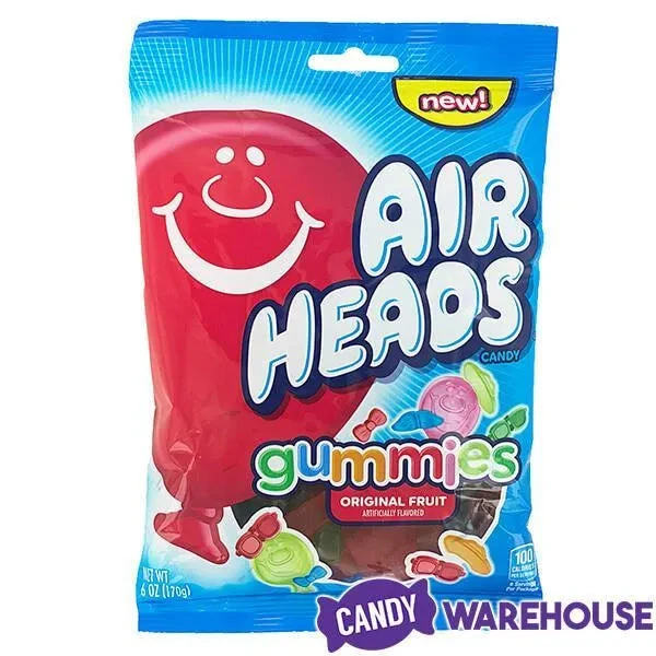 AirHeads Gummies Candy Packs - Original Fruit: 12-Piece Box - Image 5