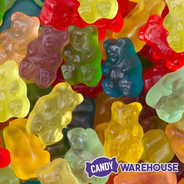 Albanese Gourmet 12-Flavors Gummy Bears: 5LB Bag - Image 3