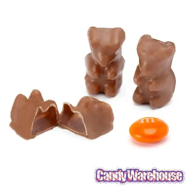 Albanese Milk Chocolate Covered Gummy Bears: 2.25LB Tub - Image 3