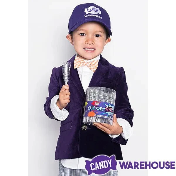 Albert's Tiny Twist Pops - Pearl Silver: 30-Piece Tub - Image 2