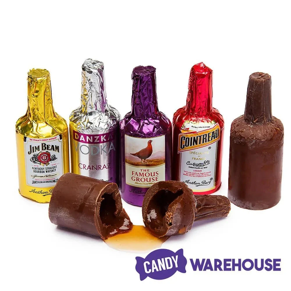 Anthon Berg Chocolate Liquor Bottles: 4-Piece Box - Image 2