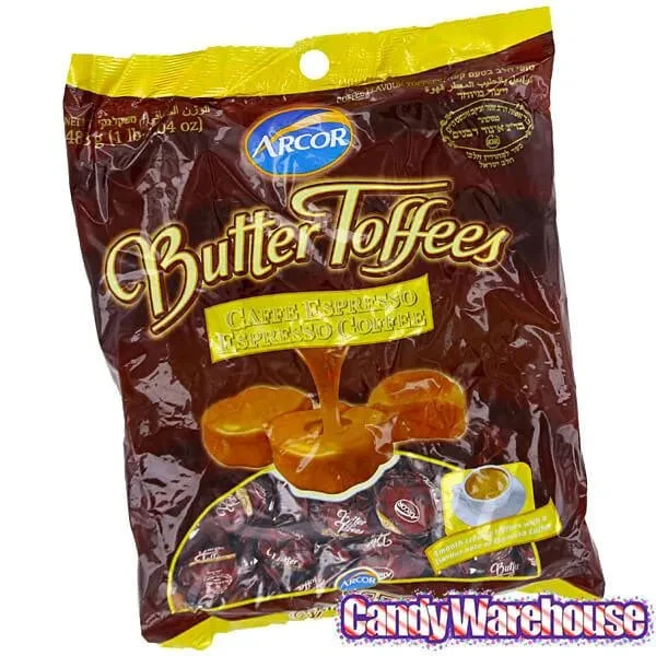 Arcor Coffee Butter Toffee Chewy Candy: 1LB Bag - Image 3