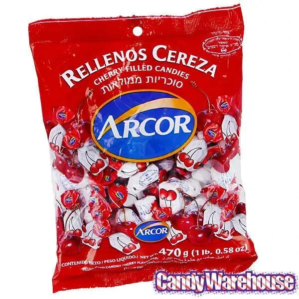 Arcor Cream Filled Cherry Hard Candy: 1LB Bag - Image 2