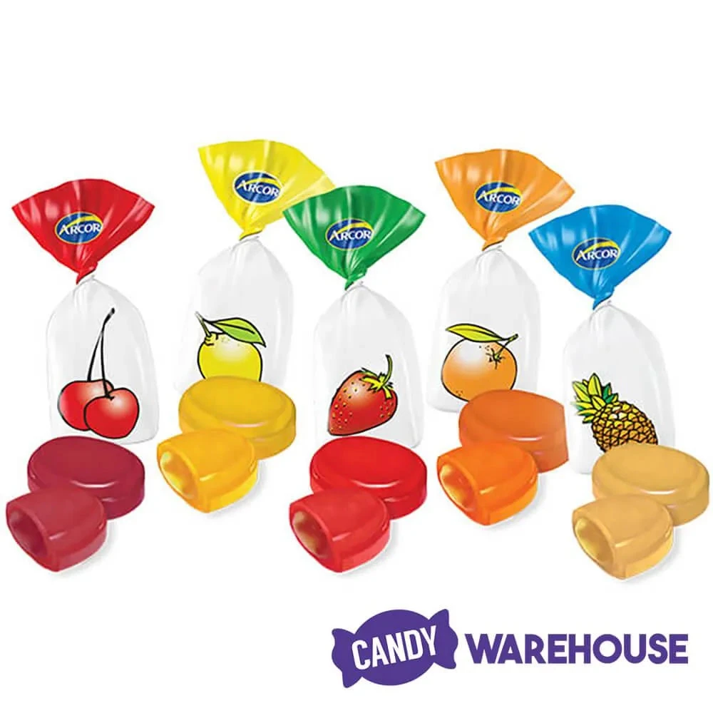 Arcor Fruitfuls Sachet Wrapped Fruit Bon Bons Candy: 5LB Bag - Image 2