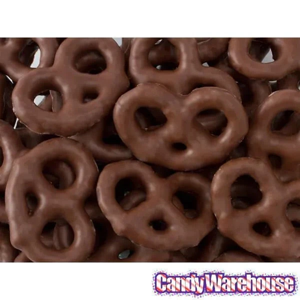 Asher's Milk Chocolate Covered Mini Pretzels: 4LB Box - Image 3