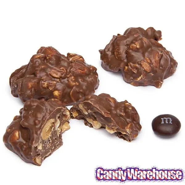 Asher's Milk Chocolate Peanut Clusters Candy: 5LB Box - Image 3