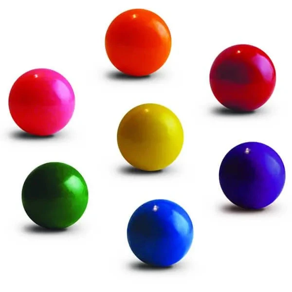 Assorted Colors 1-Inch Gumballs: 2LB Bag - Image 3