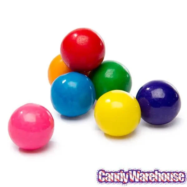 Assorted Colors 1-Inch Gumballs: 2LB Bag - Image 4