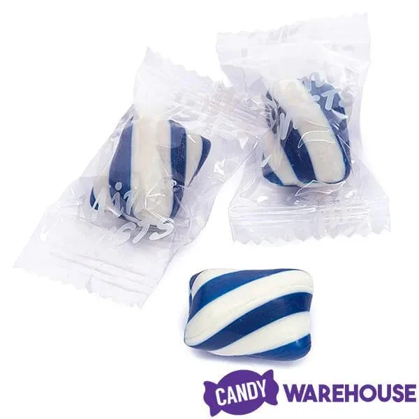 Atkinson Hard Candy Twists - Blue And White : 5LB Bag - Image 3