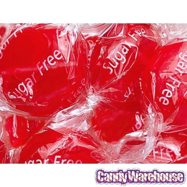 Atkinson Sugar Free Hard Candy Buttons - Cherry: 5LB Bag - Image 2