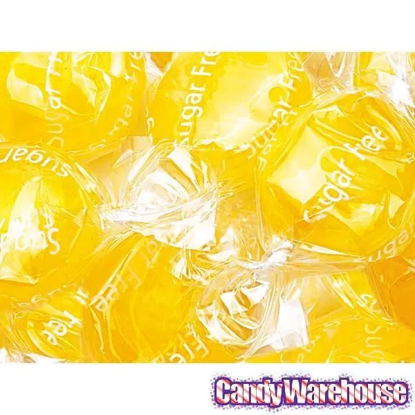 Atkinson Sugar Free Hard Candy Buttons - Lemon: 5LB Bag - Image 2