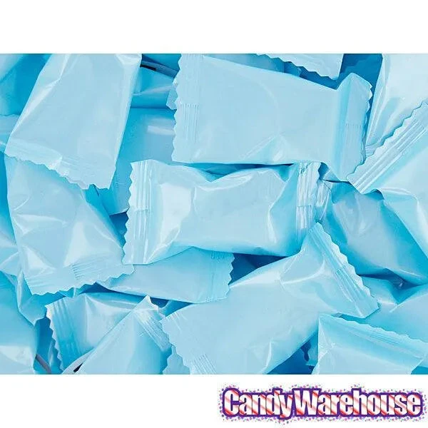 Baby Blue Wrapped Butter Mint Creams: 300-Piece Case - Image 2