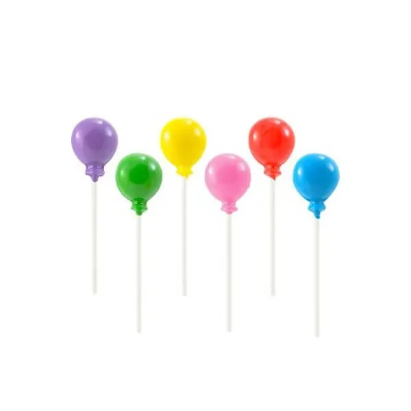 Balloons Hard Candy Lollipops: 12-Piece Pack - Image 4