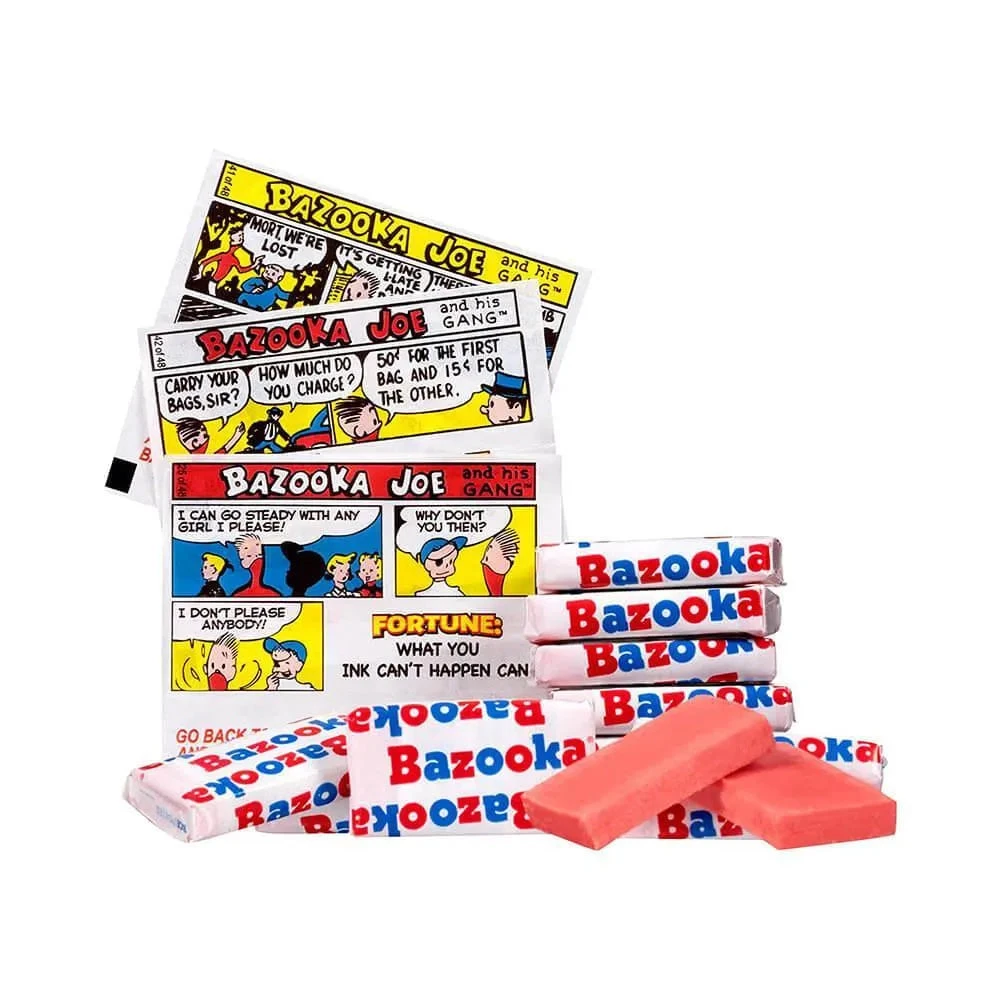 Bazooka Bubble Gum - Original: 225-Piece Tub - Image 3