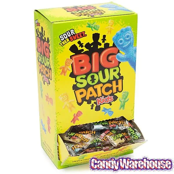 Big Sour Patch Kids Candy - Wrapped: 240-Piece Box - Image 6
