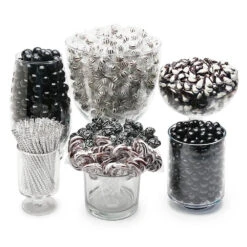 Black Candy Bar Table Assortment