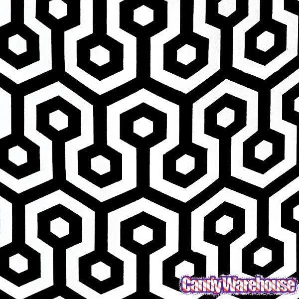 Black Honeycomb Candy Bags: 25-Piece Pack - Image 2