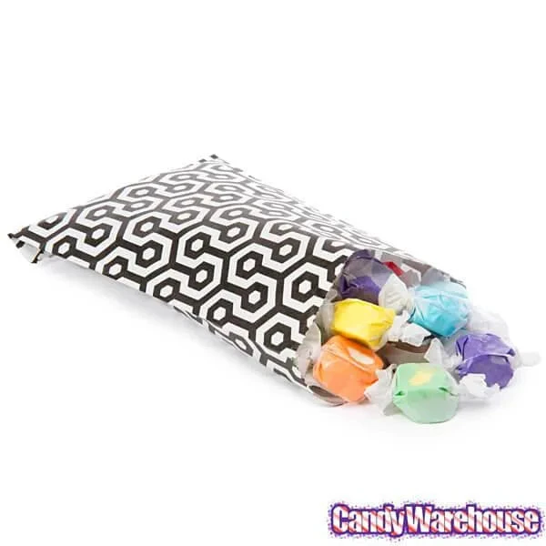 Black Honeycomb Candy Bags: 25-Piece Pack - Image 4