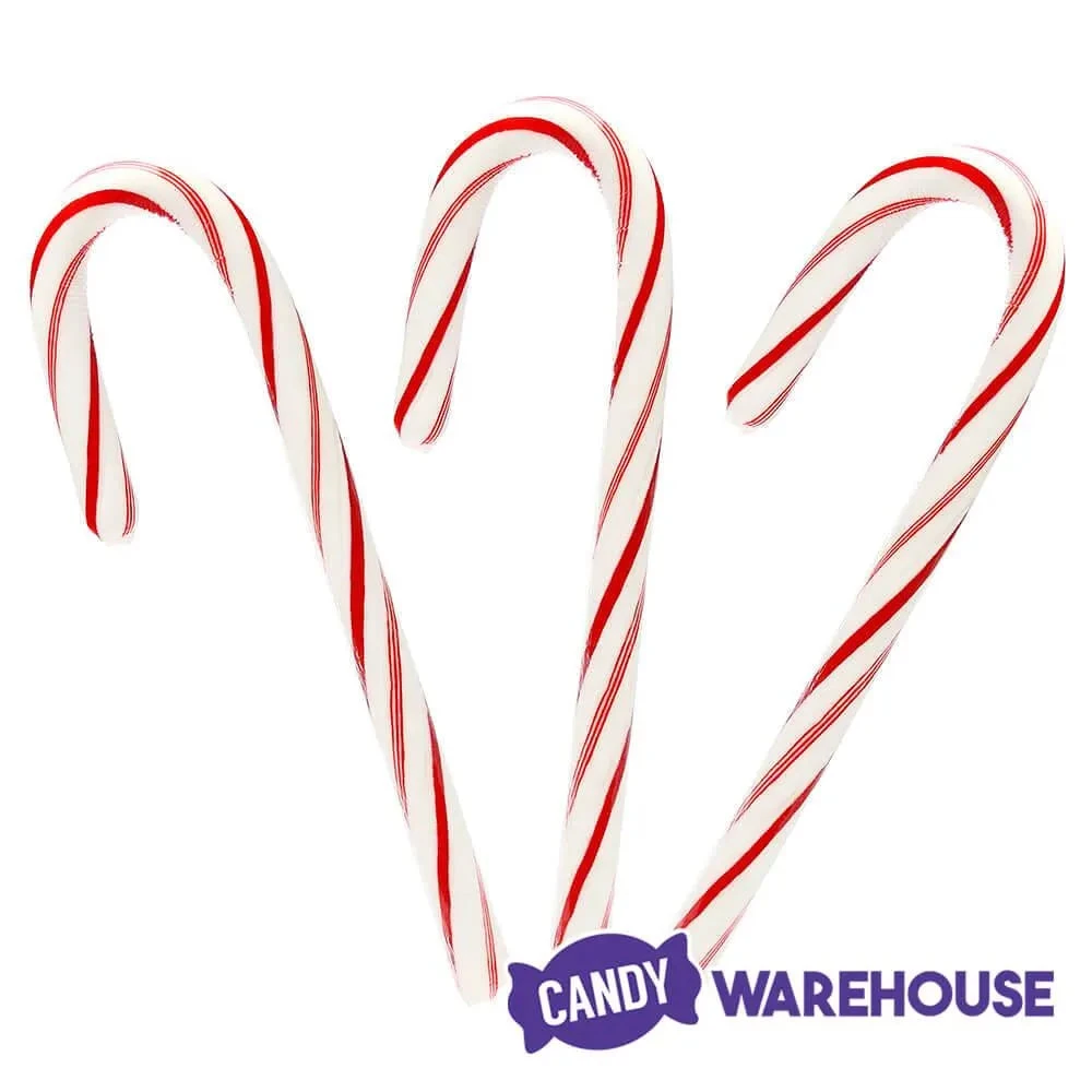 Bobs Sweet Stripes Red And White Peppermint Candy Canes: 12-Piece Box - Image 2