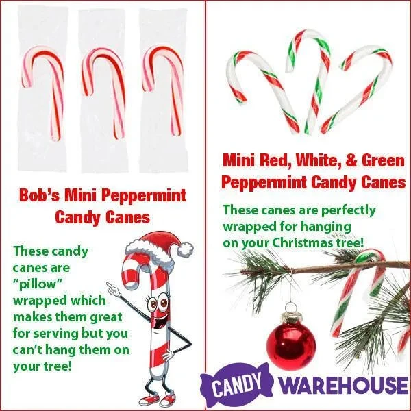 Brach's Peppermint Mini Candy Canes: 500-Piece Tub - Image 4