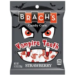 Brach's Vampire Teeth Strawberry Candy Corn: 3LB Box