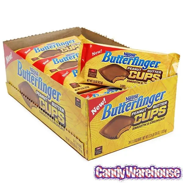 Butterfinger Peanut Butter Cups Candy Packs: 24-Piece Box - Image 4