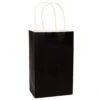 Candy Bags With Handles - Black: 12-Piece Pack