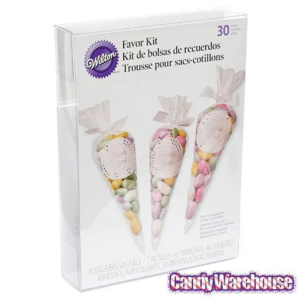 Wilton Candy Buffet Favor Bag Kits: 30-Piece Set - Image 2