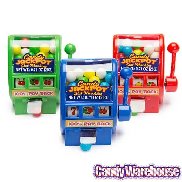 Candy Jackpot Slot Machine Dispensers: 12-Piece Display - Image 3