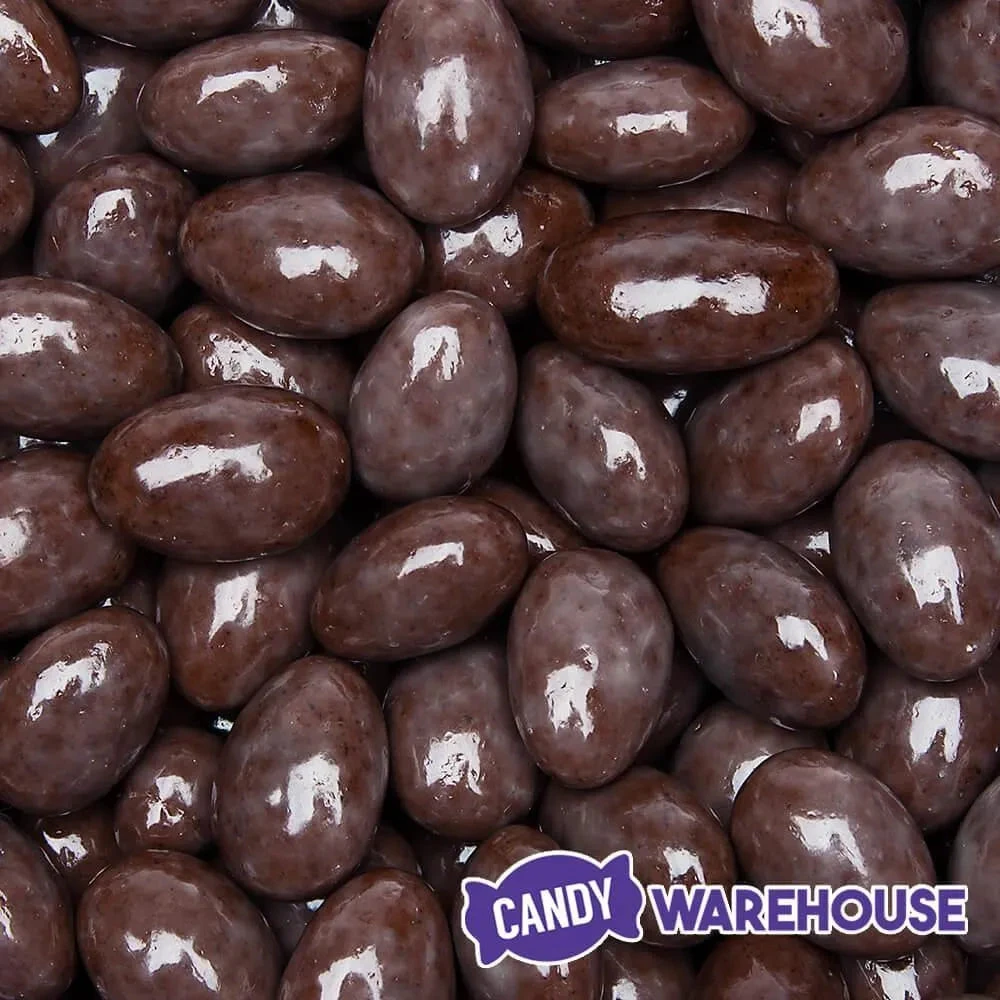 Cappuccino Chocolate Covered Almonds Candy: 2LB Bag - Image 2