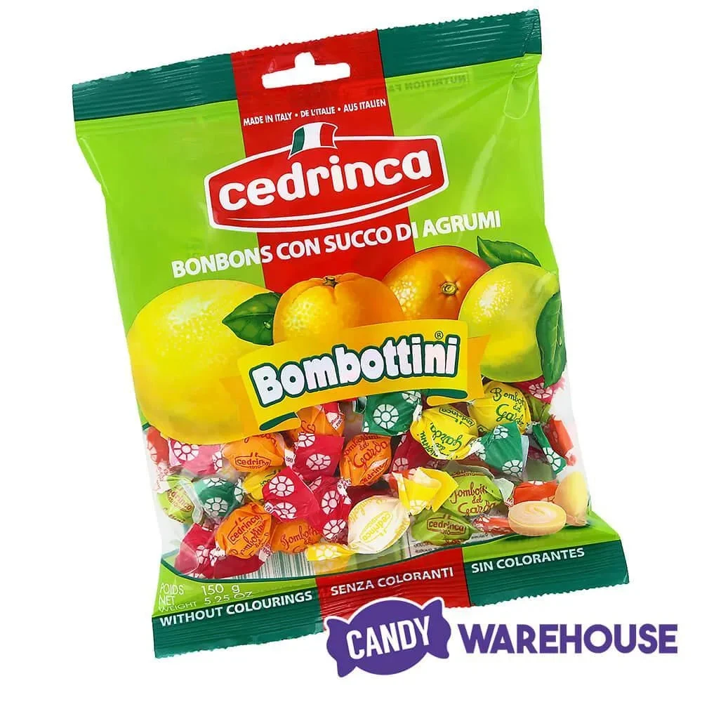 Cedrinca Bombottini Fruit Flavored Hard Candy: 5.25-Ounce Bag - Image 3