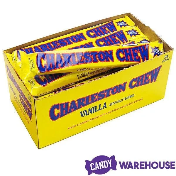Charleston Chew Candy Bars - Vanilla: 24-Piece Box - Image 3