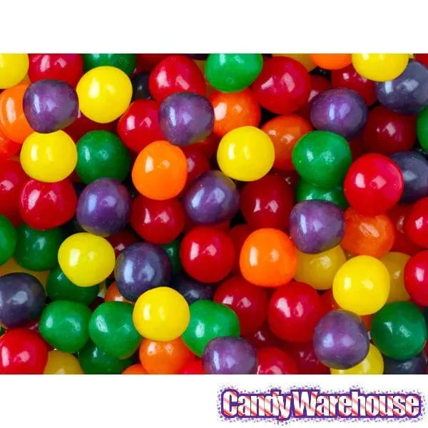 Chewy Sour Balls - Assorted Fruits: 5LB Bag - Image 3