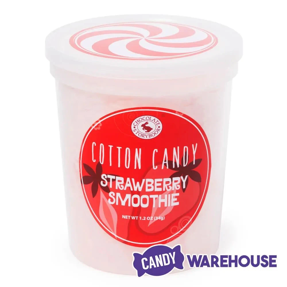 Chocolate Storybook Cotton Candy - Strawberry Smoothie: 1-Ounce Tub - Image 2