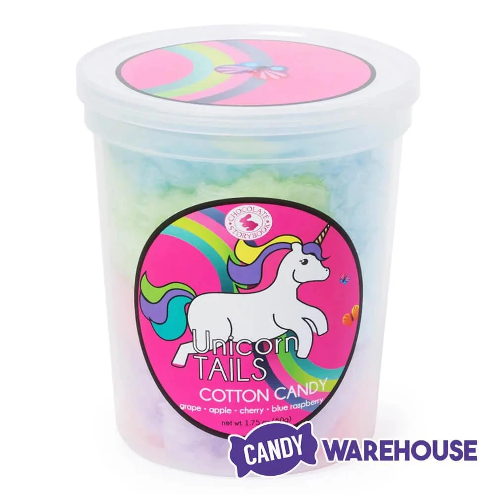 Chocolate Storybook Cotton Candy - Unicorn Tail: 1-Ounce Tub - Image 2