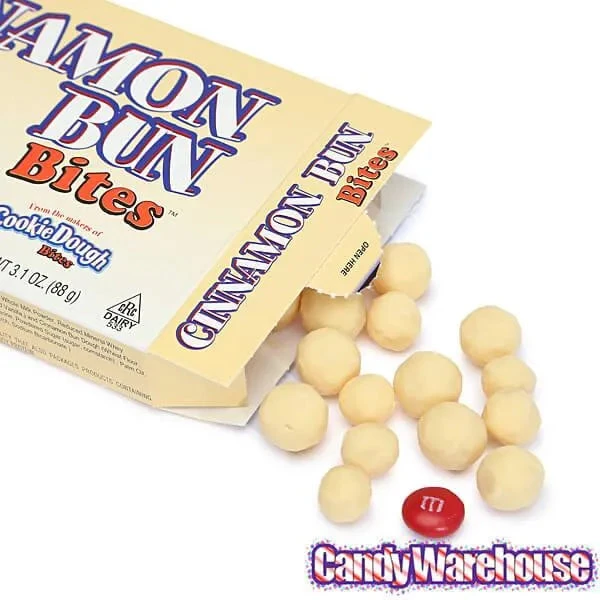 Cinnamon Bun Bites Candy Theater Size Packs: 12-Piece Box - Image 3