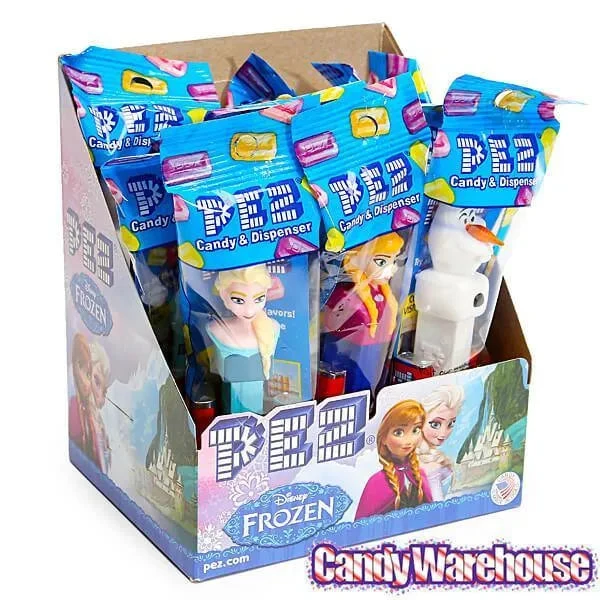 Disney Frozen PEZ Candy Packs: 12-Piece Display - Image 2