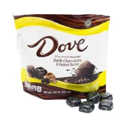 Dove Dark Chocolate Peanut Butter Squares: 28-Piece Bag