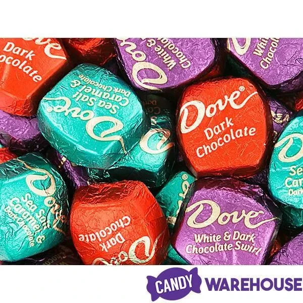 Dove Dark Chocolate Squares Assortment: 120-Piece Bag - Image 2