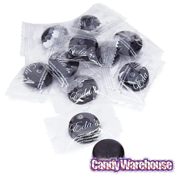 Eda's Sugar Free Hard Candy Drops - Black Licorice: 2LB Bag - Image 3