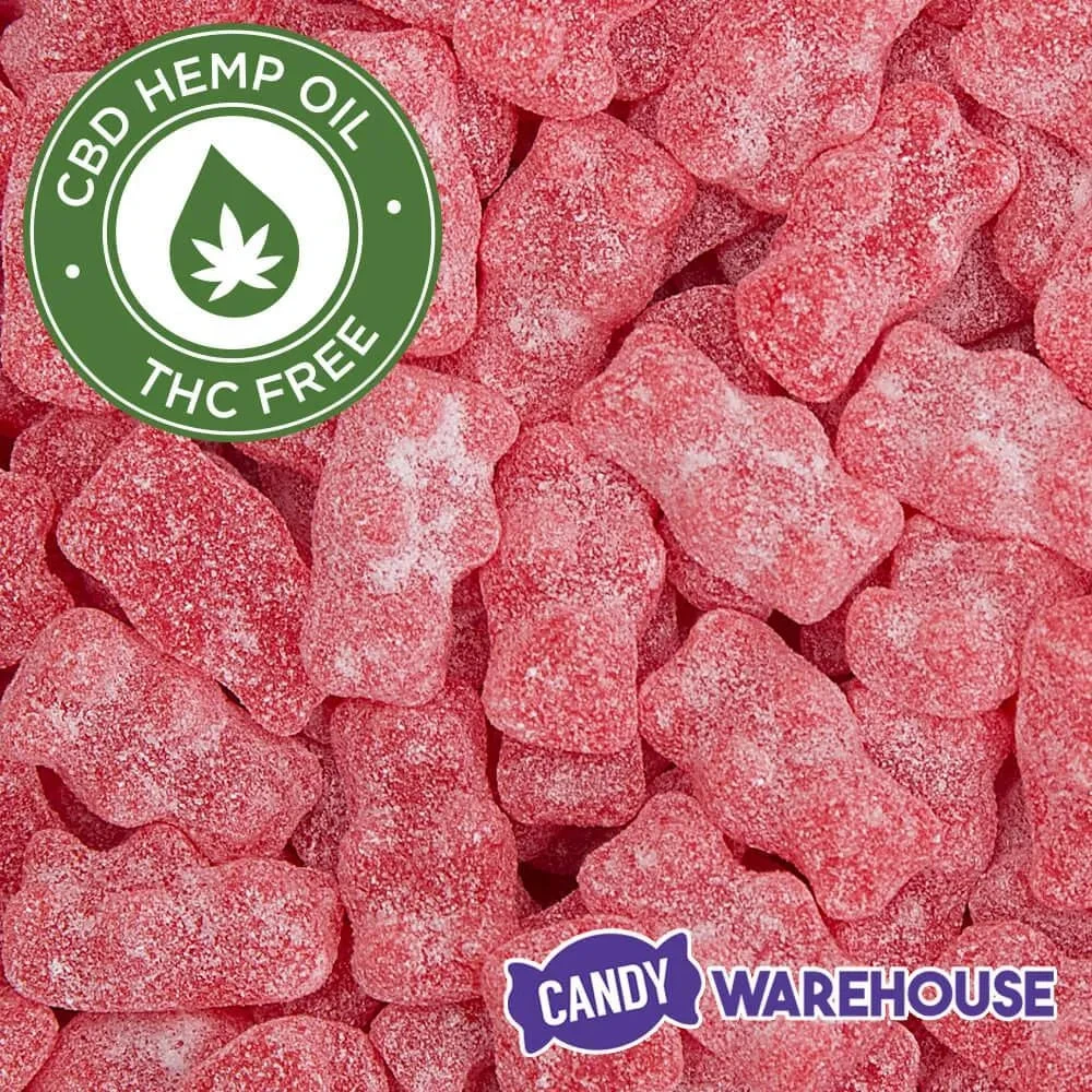 Eddy Edibles Hot Cinnamon CBD Gummies THC Free 100mg: 10 Gummy Bears - Image 3