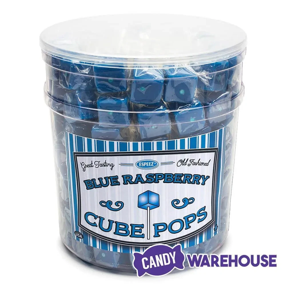 Espeez Cube Pop - Blue Raspberry: 100-Piece Tub - Image 3