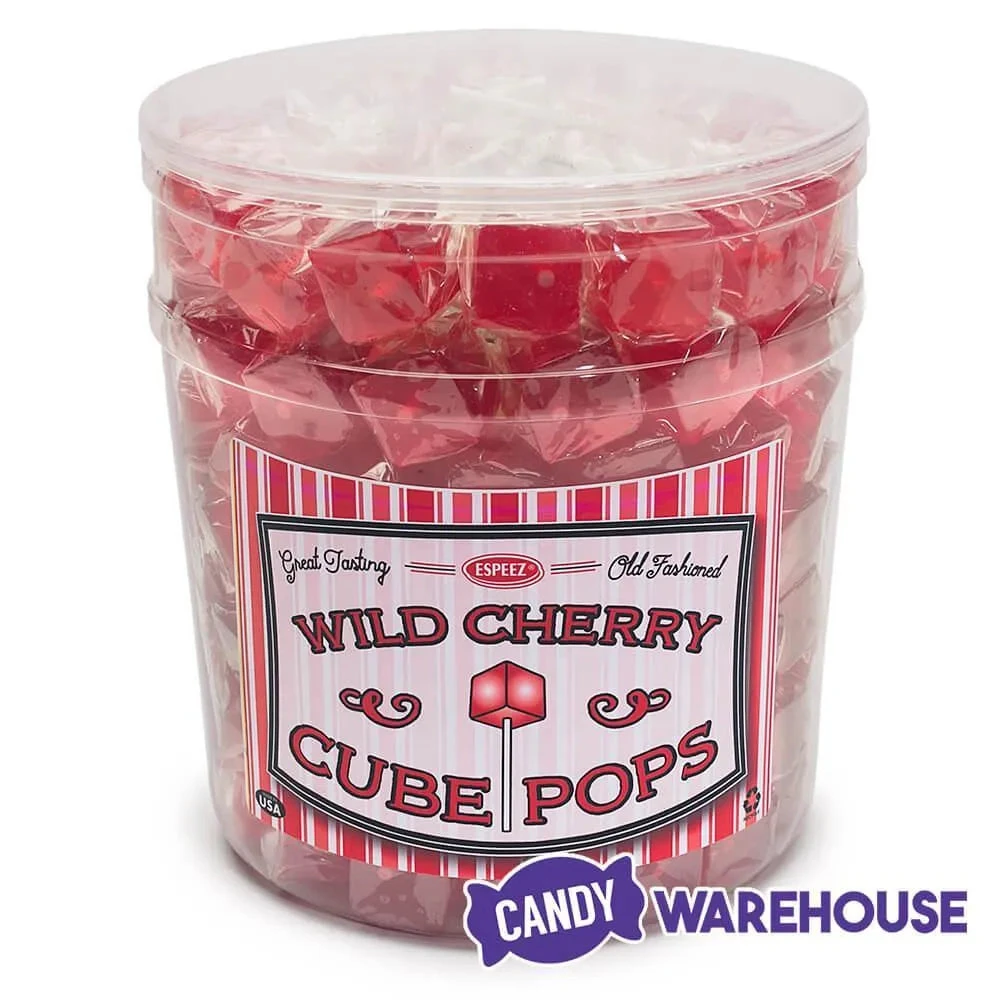 Espeez Cube Pop - Wild Cherry: 100-Piece Tub - Image 3
