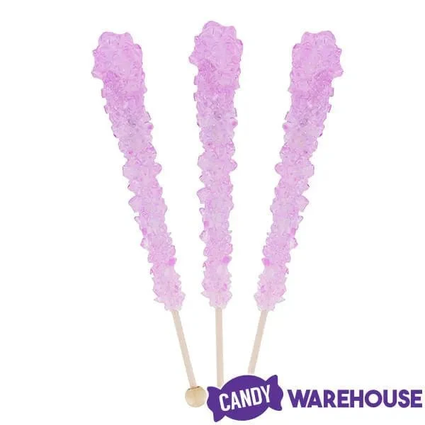 Espeez Rock Candy Crystal Sticks - Lavender: 36-Piece Tub - Image 2