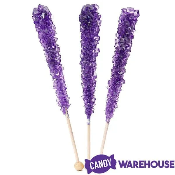 Espeez Rock Candy Crystal Sticks - Purple: 36-Piece Tub - Image 2