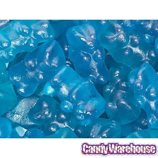 European Style Gummy Bears - Blue Raspberry: 2LB Bag - Image 2