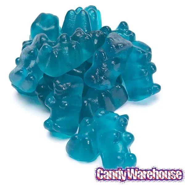 European Style Gummy Bears - Blue Raspberry: 2LB Bag - Image 3