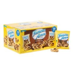 Famous Amos Bite Size Cookie Bags - 36-Piece Box