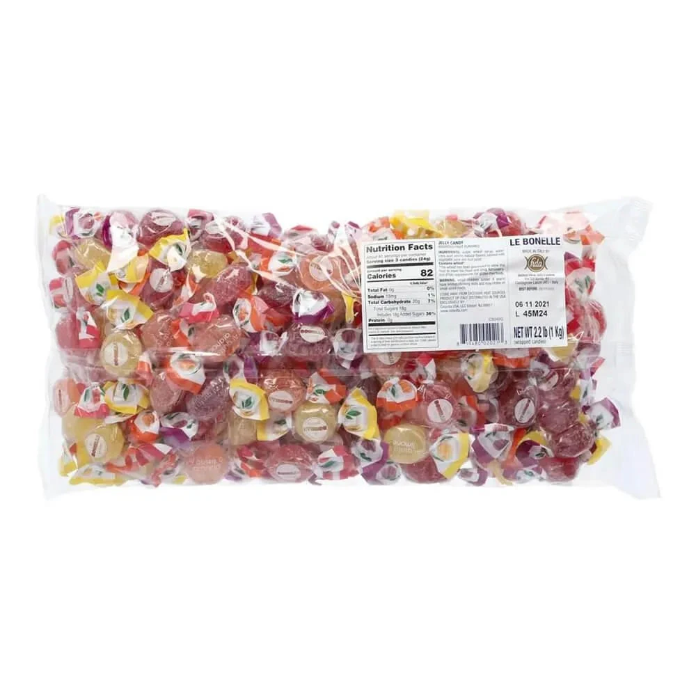 Fida Jumbo Bonelle Italian Jelly Candy: 1KG Bag - Image 2