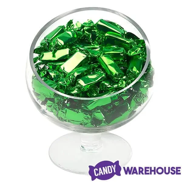 Foiled Caramel Candy - Green: 180-Piece Bag - Image 4